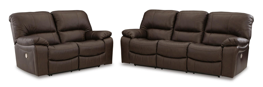 Power Motion Leather Sofa and Loveseat - Ashley Furniture model U43808