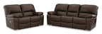Power Motion Leather Sofa and Loveseat - Ashley Furniture model U43808