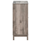 Cheyenne 2-door Home Bar Wine Cabinet Weathered Acacia - Coaster model 183600