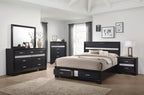 4pc Queen Bed Set (QB, NS, DR, MR) Available in Twin, king and Cal king sizes - Coaster model 206361QS4