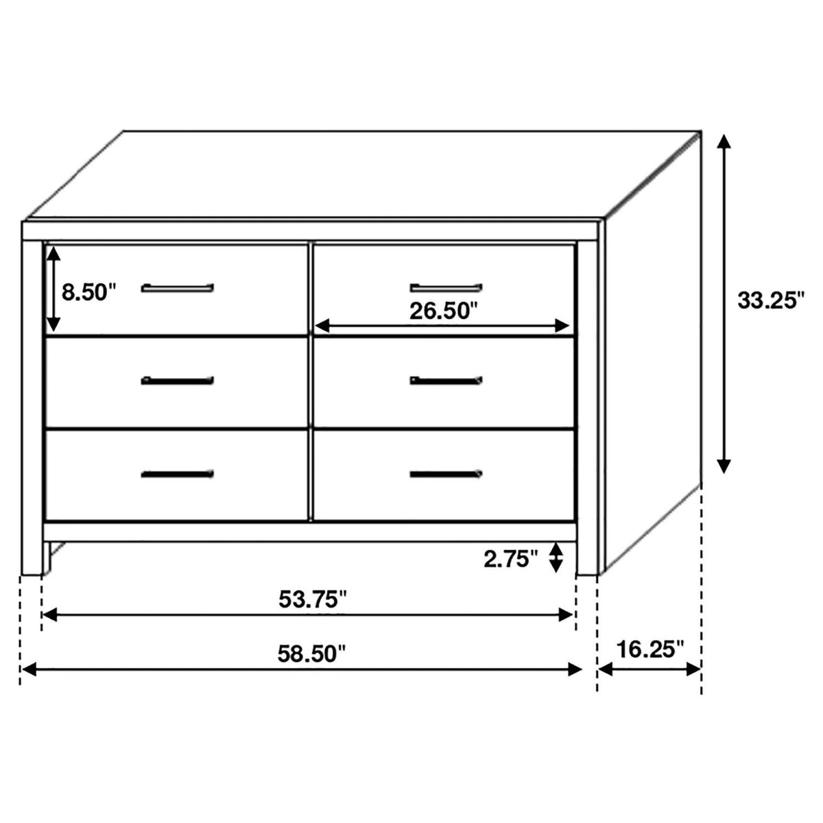 Brantford 4-piece Queen Bedroom Set Barrel Oak - Coaster model 207040QS4