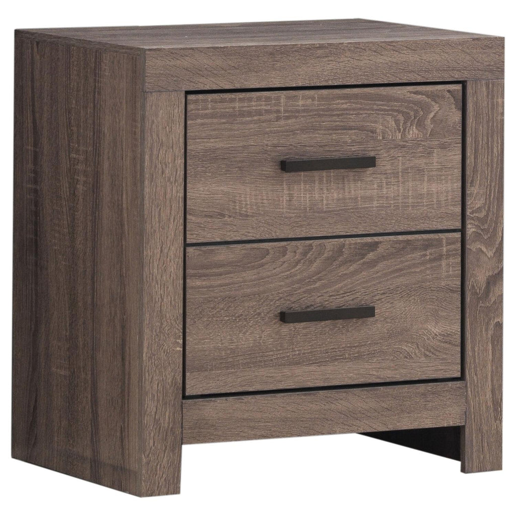 Brantford 4-piece Queen Bedroom Set Barrel Oak - Coaster model 207040QS4