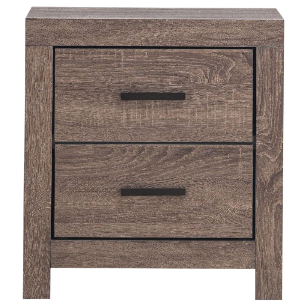 Brantford 4-piece Queen Bedroom Set Barrel Oak - Coaster model 207040QS4