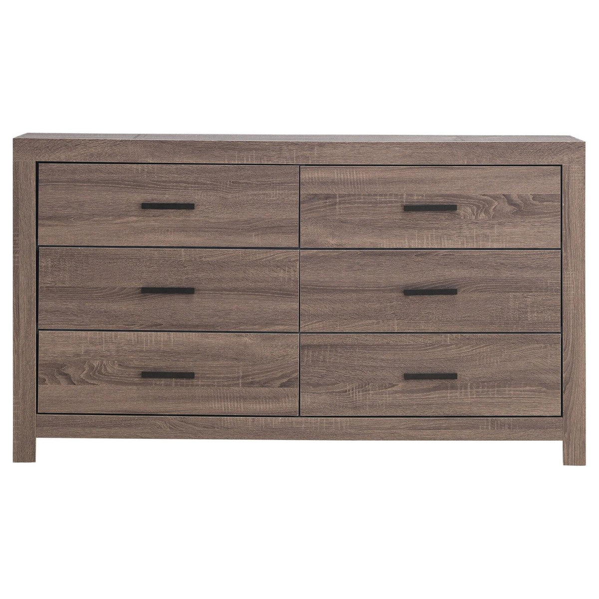 Brantford 4-piece Queen Bedroom Set Barrel Oak - Coaster model 207040QS4