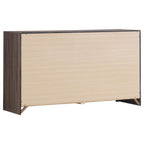 Brantford 4-piece Queen Bedroom Set Barrel Oak - Coaster model 207040QS4