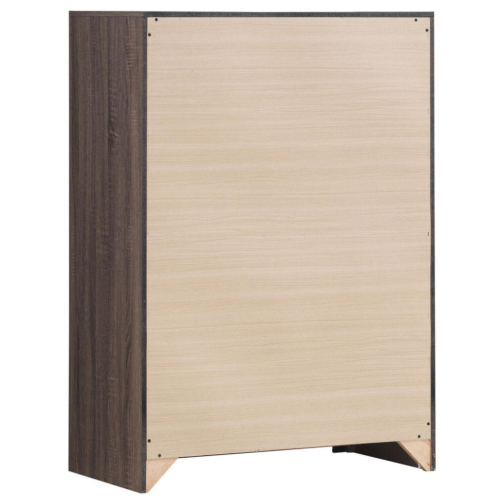 Brantford 4-drawer Bedroom Chest Barrel Oak - Coaster model 207045
