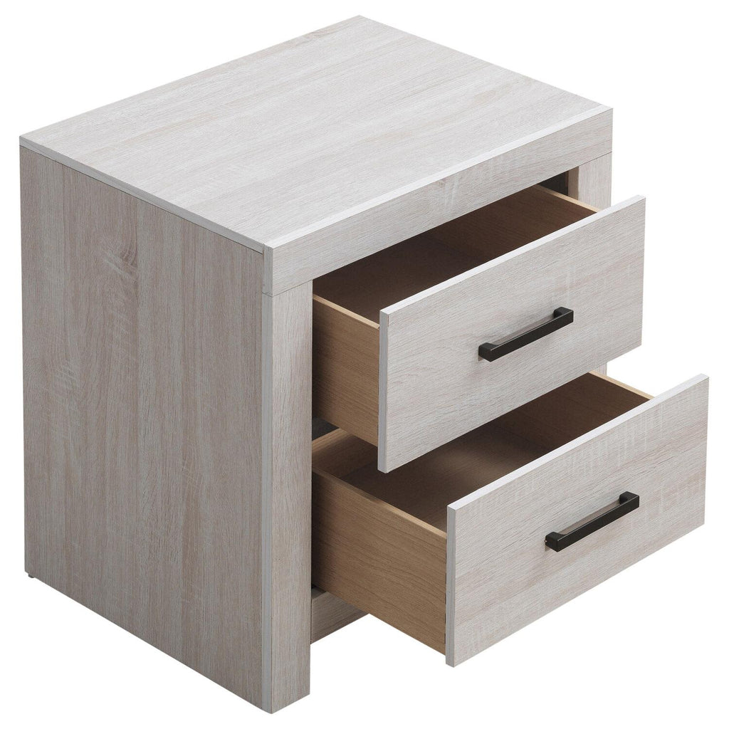 4pc Queen Bed Set (QB NS DR MR) Available in King size - Coaster model 207050QS4