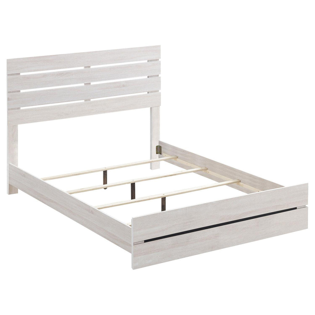 4pc Queen Bed Set (QB NS DR MR) Available in King size - Coaster model 207051QS4