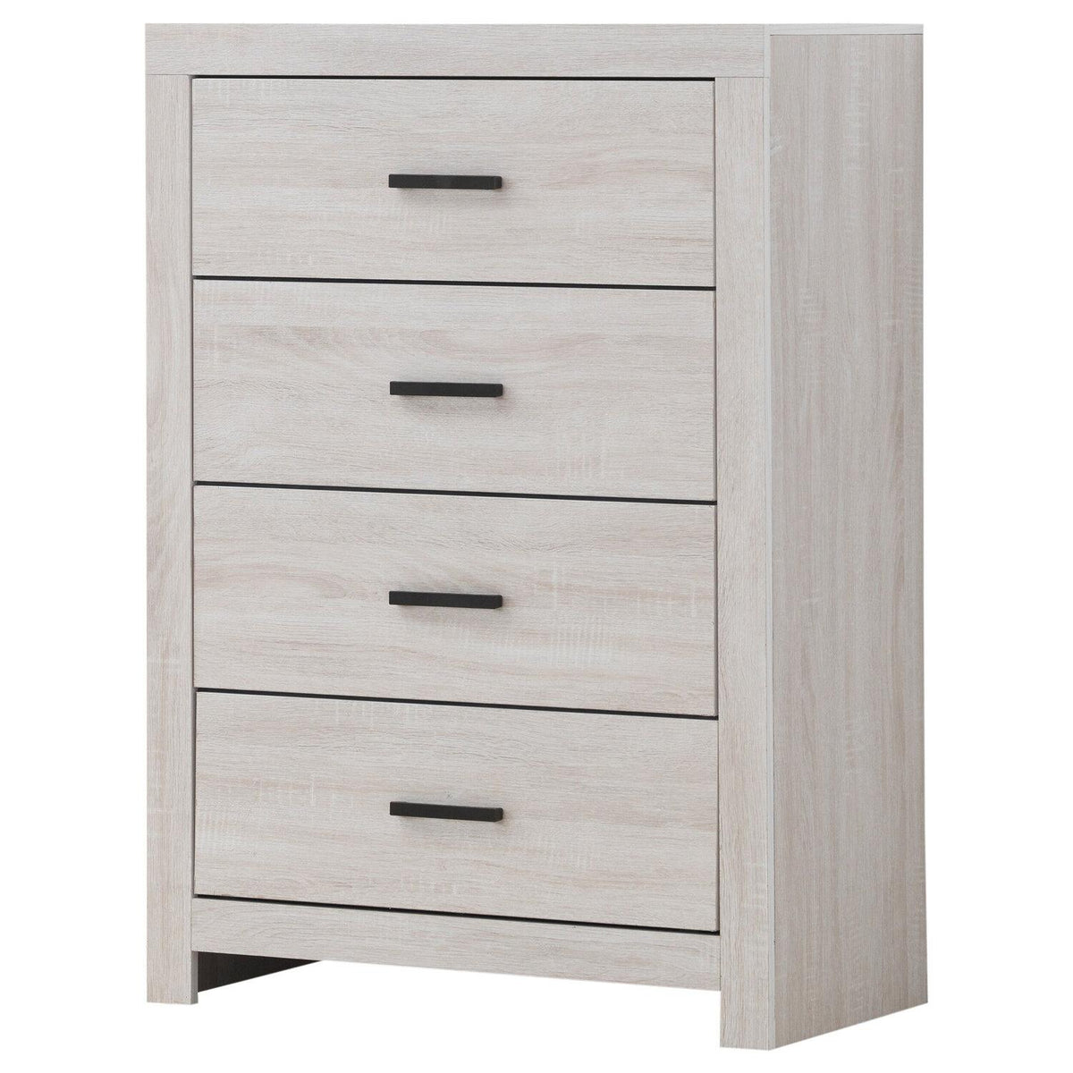 Brantford 4-drawer Bedroom Chest Coastal White - Coaster model 207055