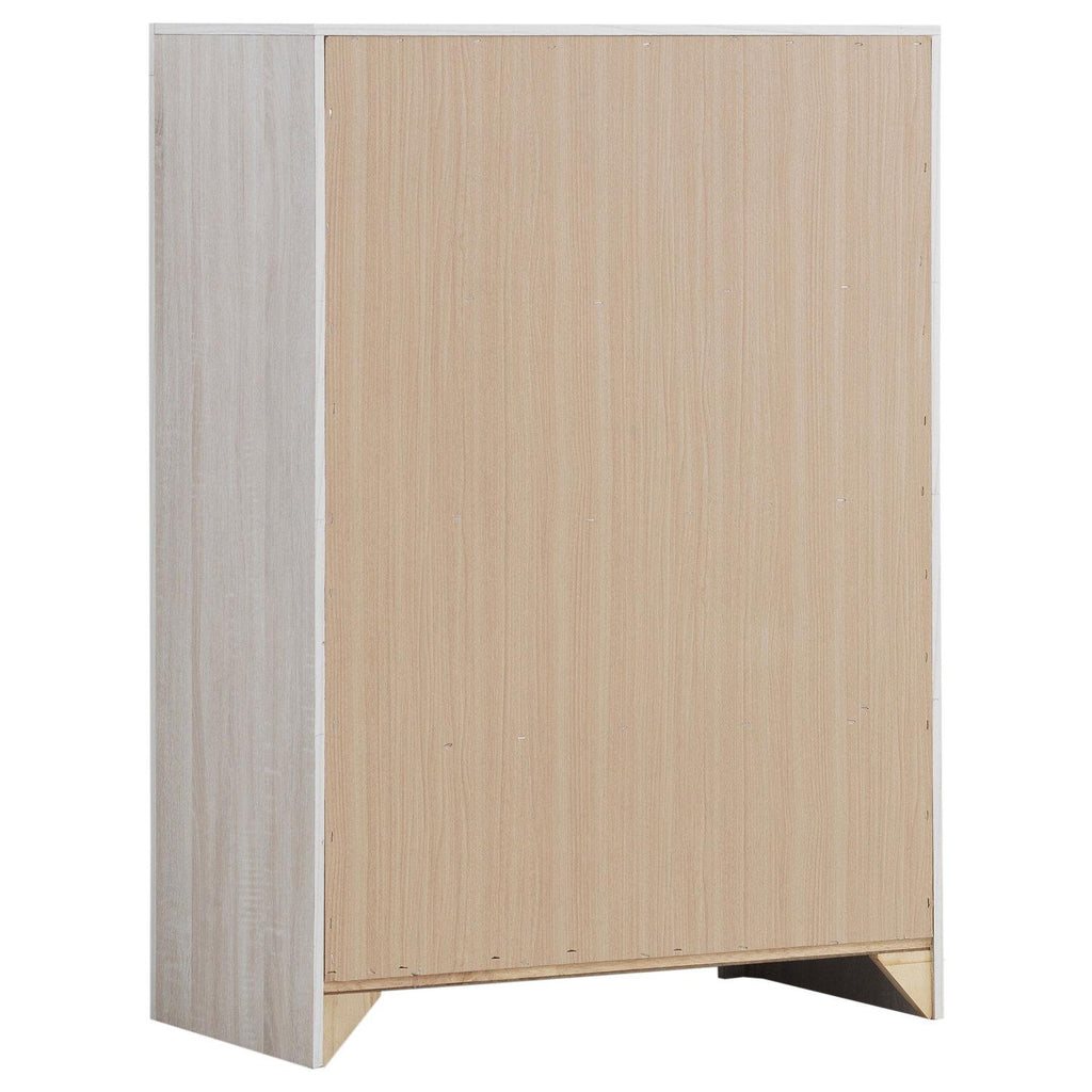 Brantford 4-drawer Bedroom Chest Coastal White - Coaster model 207055