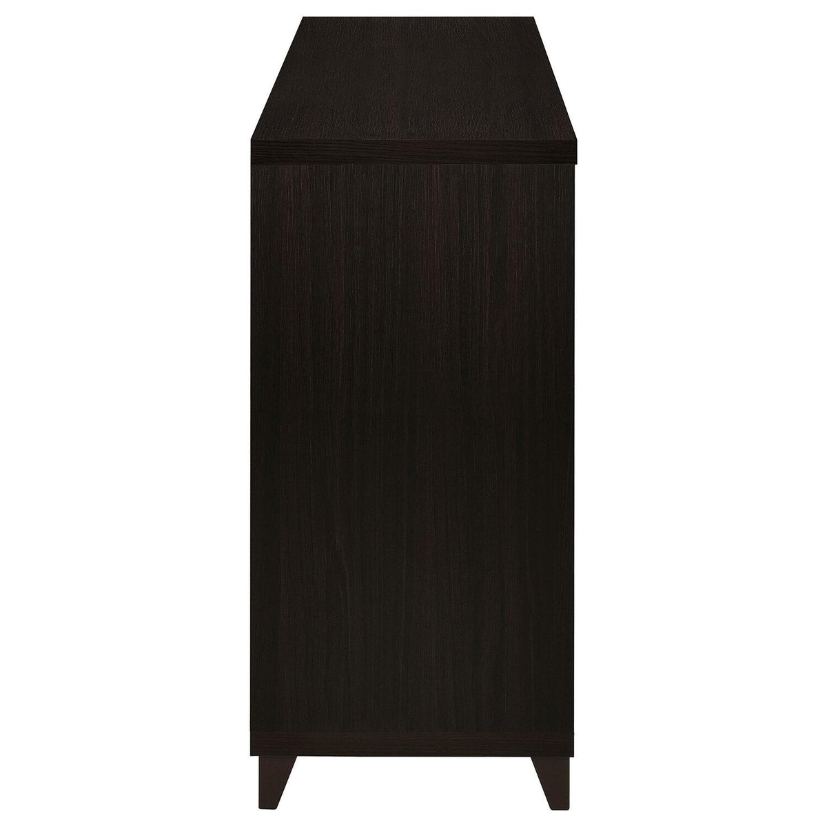 Lewes 2-door Engineered Wood 60-inch TV Stand Cappuccino - Coaster model 700881
