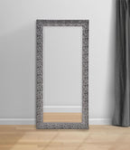 Rollins 32 X 66 Inch Rectangular Floor Mirror Black - Coaster model 901999