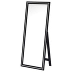 Windrose 28 X 67 Inch Tempered LED Standing Mirror Black - Coaster model 960962