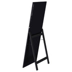 Windrose 28 X 67 Inch Tempered LED Standing Mirror Black - Coaster model 960962