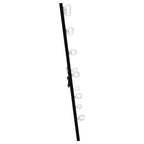 Zayan 32 X 71 Inch Floor Mirror LED Lighting Black Gloss - Coaster model 969557