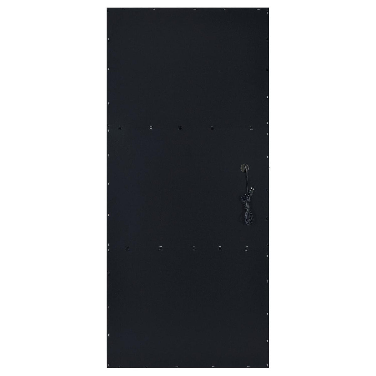 Zayan 32 X 71 Inch Floor Mirror LED Lighting Black Gloss - Coaster model 969557