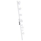 Zayan 32 X 71 Inch Floor Mirror LED Lighting White Gloss - Coaster model 969558
