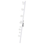 Zayan 32 X 71 Inch Floor Mirror LED Lighting White Gloss - Coaster model 969558