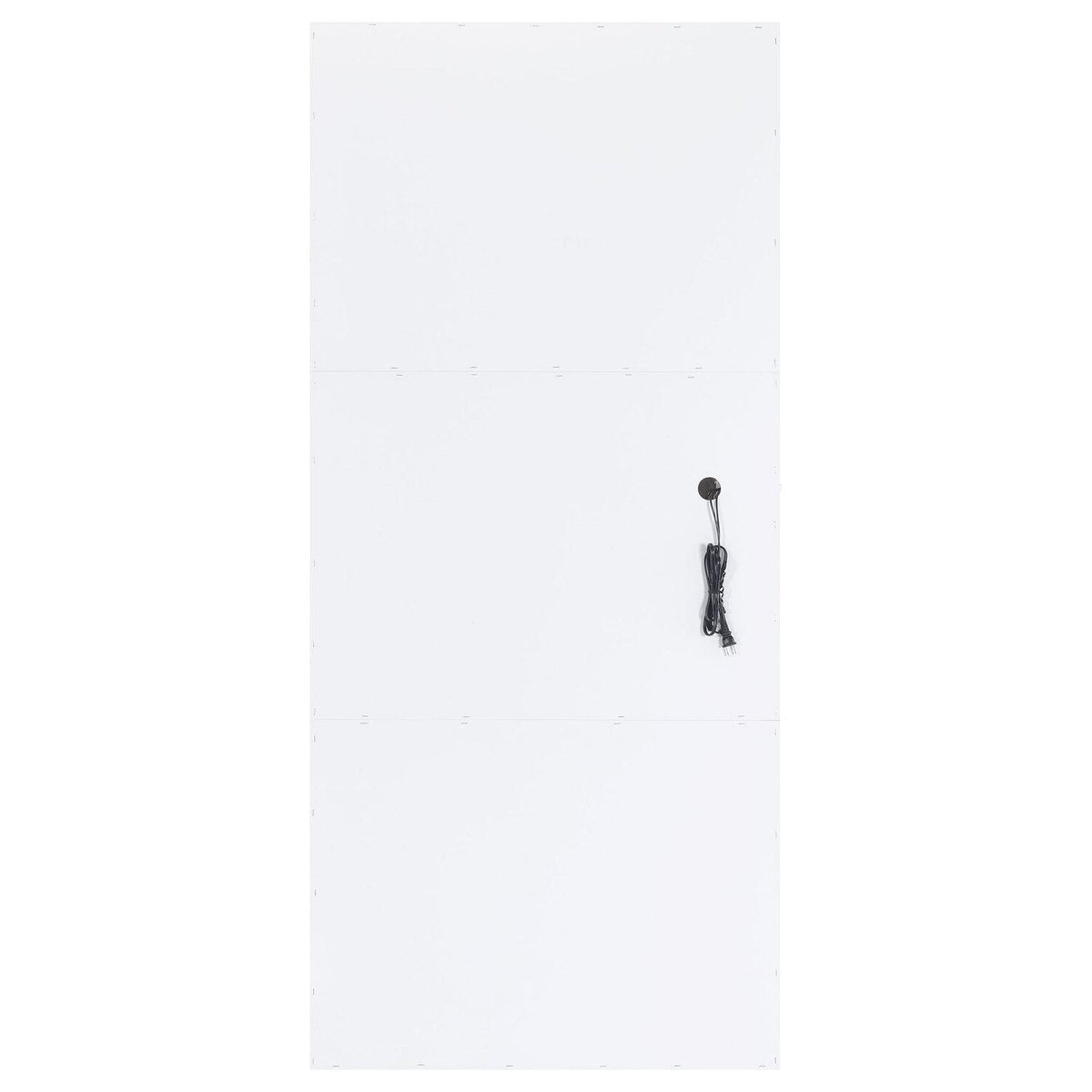 Zayan 32 X 71 Inch Floor Mirror LED Lighting White Gloss - Coaster model 969558