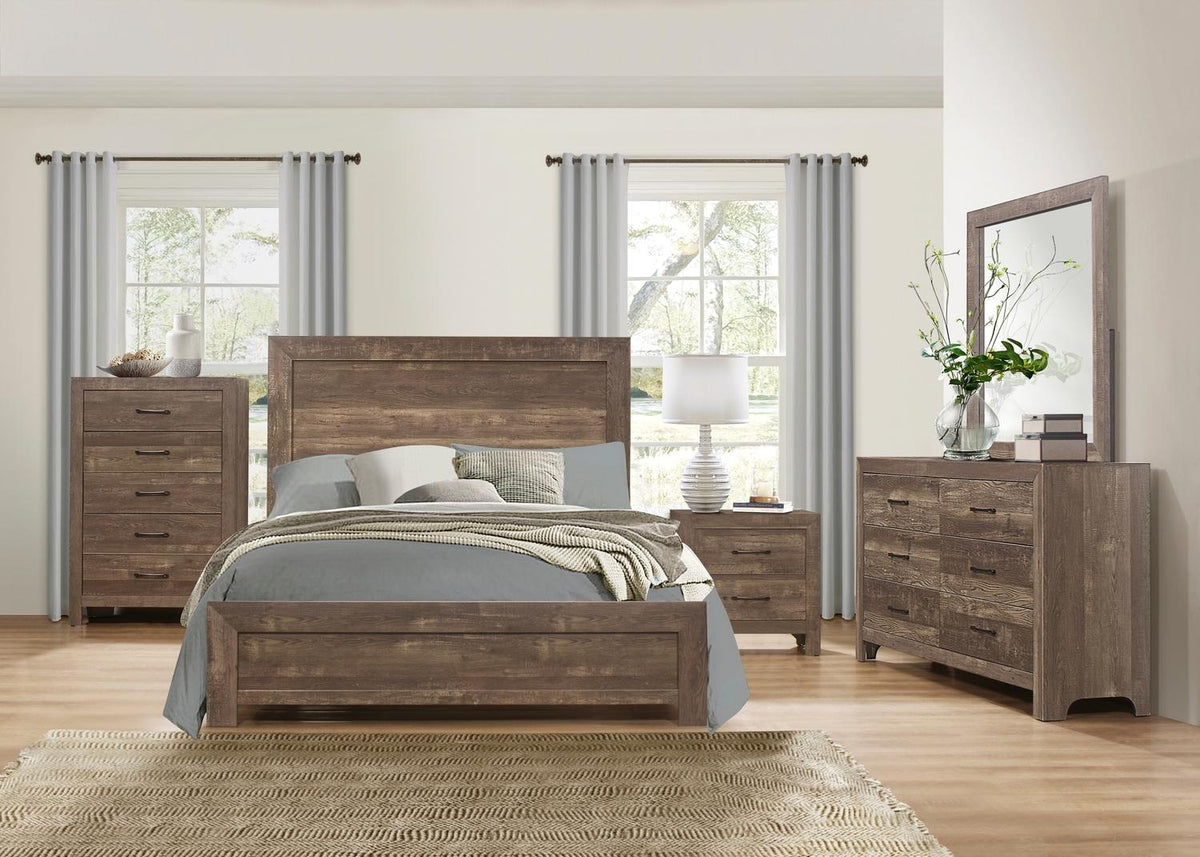 Queen Bed in a Box Available in Twin, Full, King and Cal King sizes - Homelegance model 1534DASH1