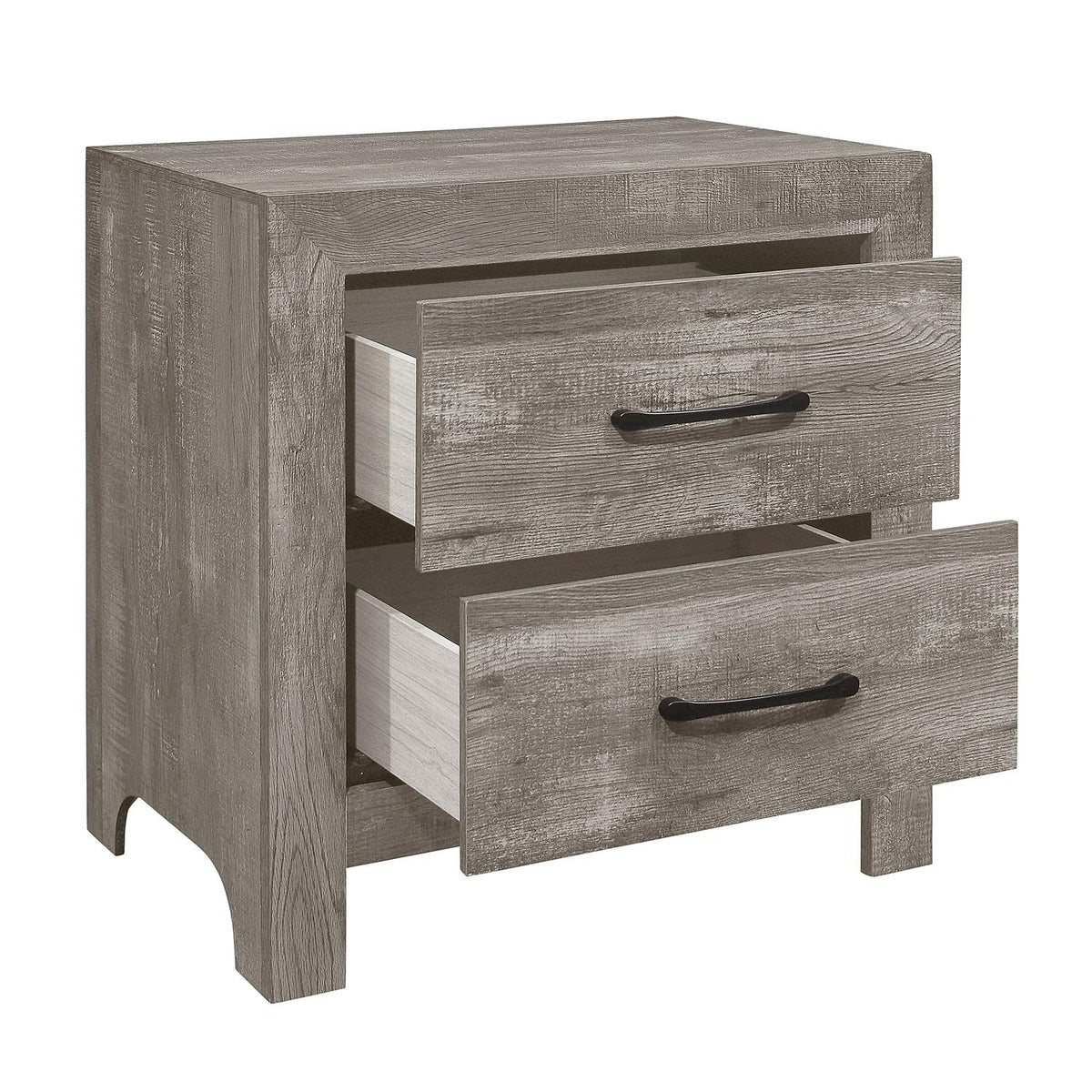 4pc Set (QB NS DR MR) Available in Twin, Full, King and Cal King sizes - Homelegance model 1534GYDASH1STAR4