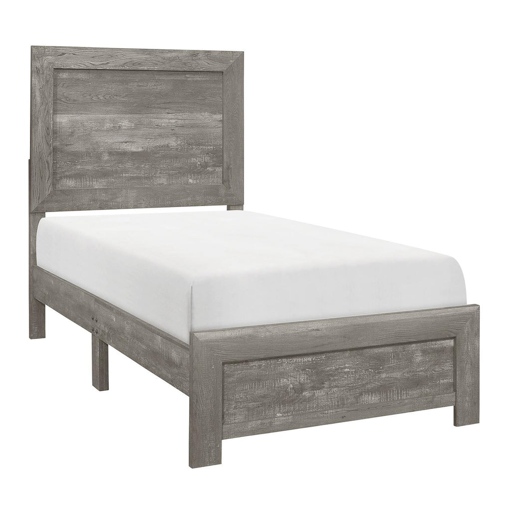 Twin Bed in a Box - Homelegance model 1534GYTDASH1