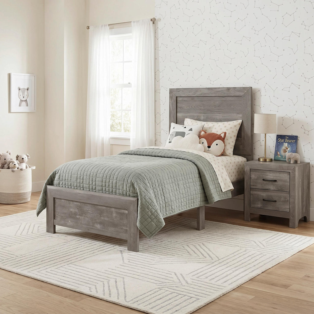 Twin Bed in a Box - Homelegance model 1534GYTDASH1