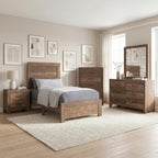 Twin Bed in a Box - Homelegance model 1534TDASH1