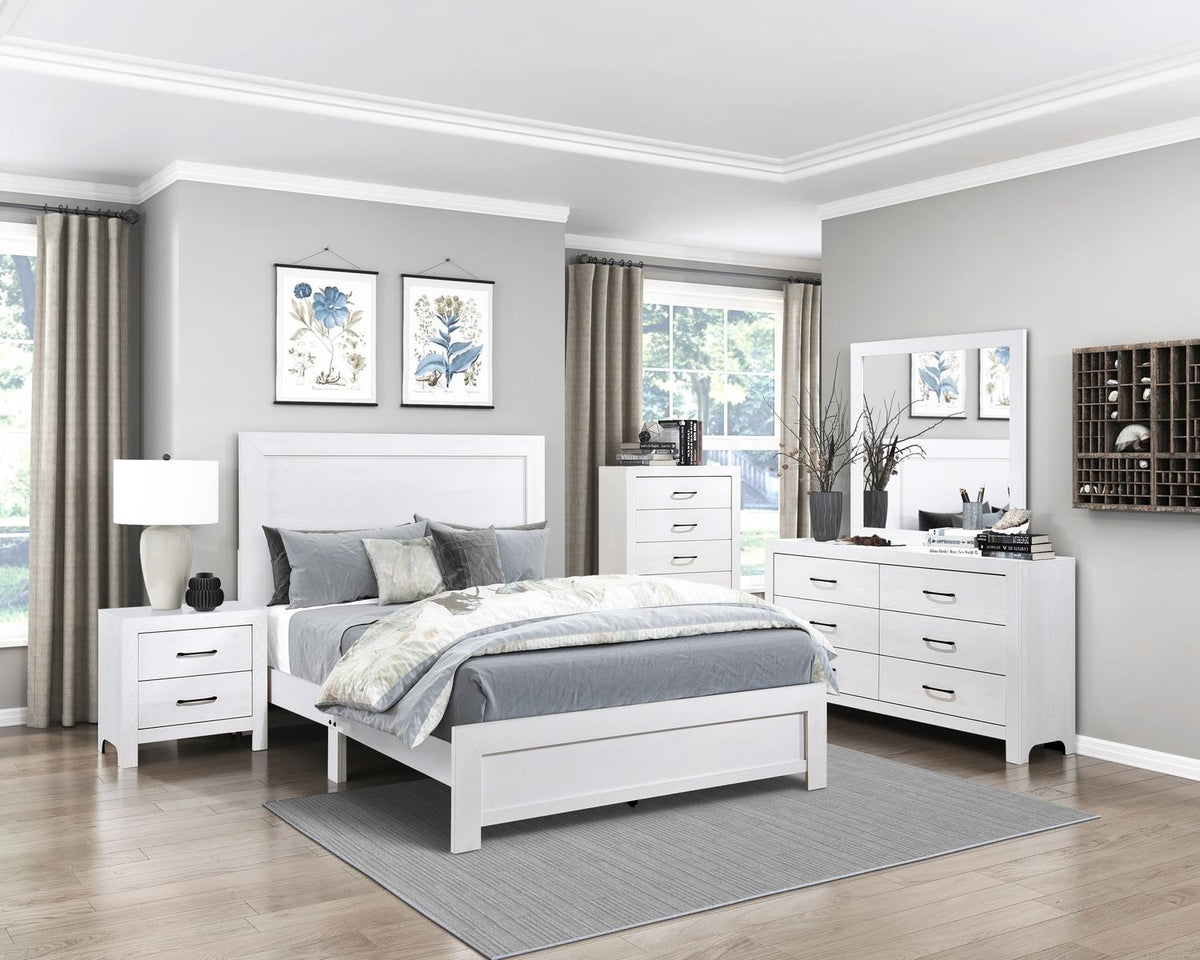 Queen Bed in a Box - Homelegance model 1534WHDASH1