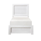 Twin Bed in a Box - Homelegance model 1534WHTDASH1