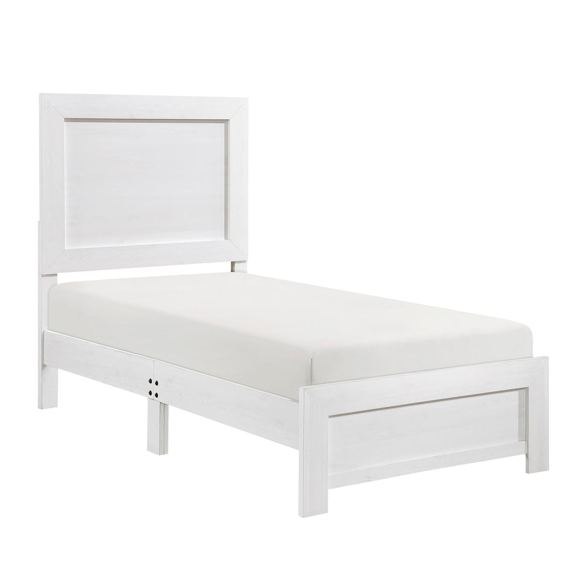 Twin Bed in a Box - Homelegance model 1534WHTDASH1