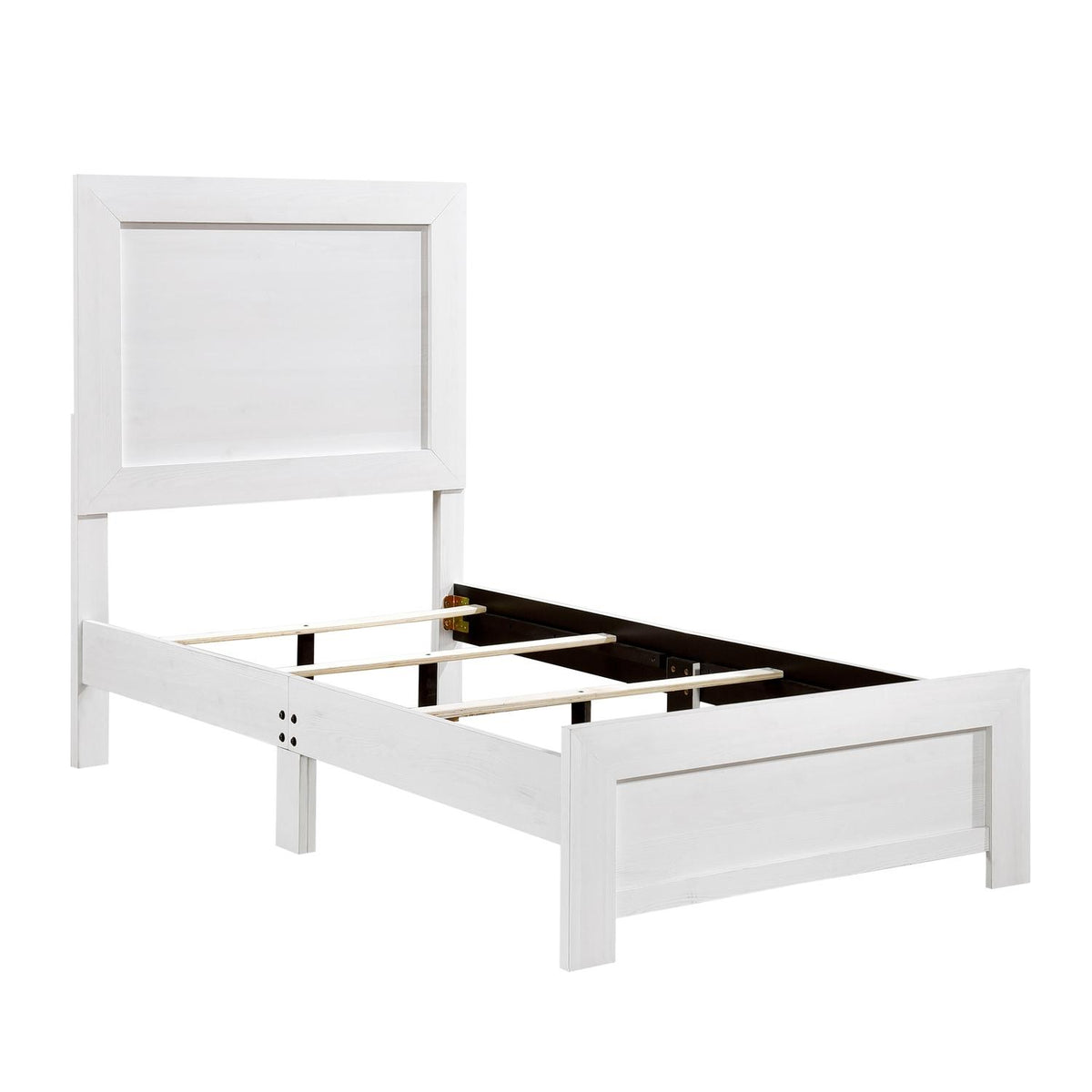 Twin Bed in a Box - Homelegance model 1534WHTDASH1
