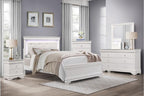 4pc Queen Set (QB NS DR MR) Available in Twin, Full, King and Cal king Sizes - Homelegance model 1556W14