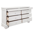 4pc Queen Set (QB NS DR MR) Available in Twin, Full, King and Cal king Sizes - Homelegance model 1556W14