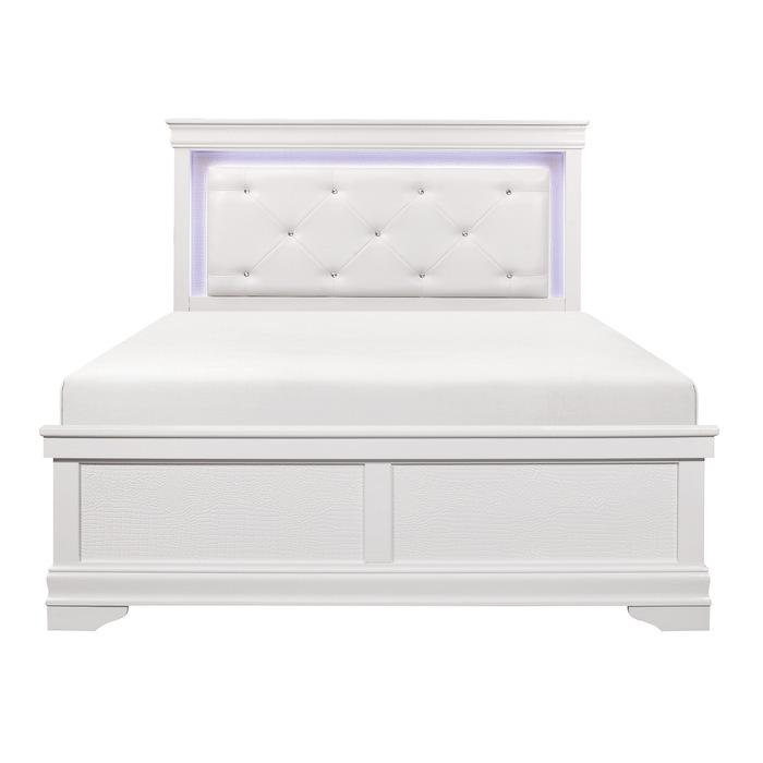 4pc Queen Set (QB NS DR MR) Available in Twin, Full, King and Cal king Sizes - Homelegance model 1556W14