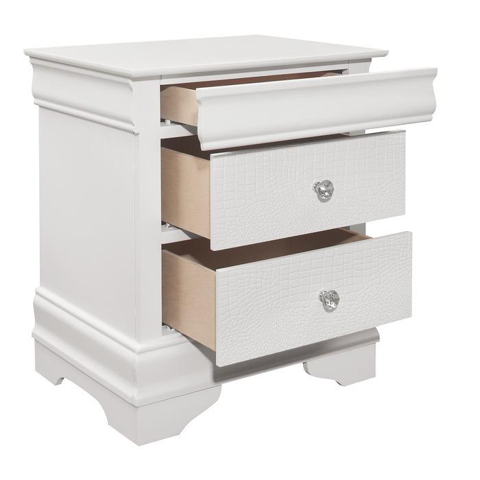 4pc Queen Set (QB NS DR MR) Available in Twin, Full, King and Cal king Sizes - Homelegance model 1556W14