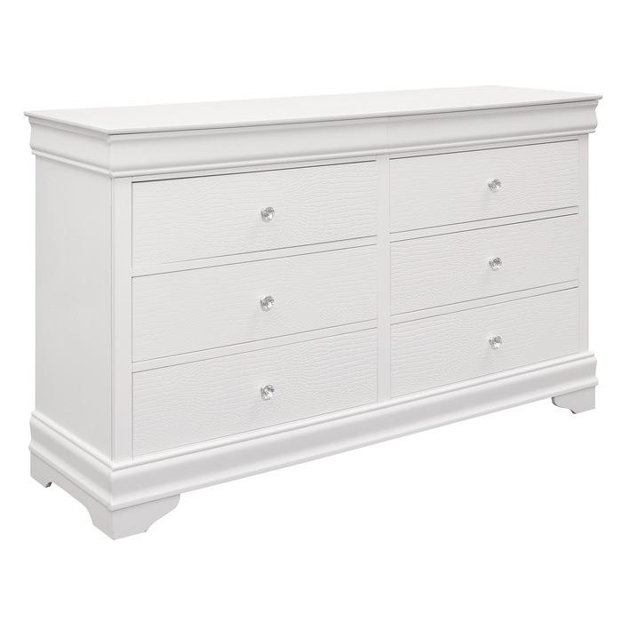 4pc Queen Set (QB NS DR MR) Available in Twin, Full, King and Cal king Sizes - Homelegance model 1556W14