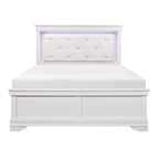 Queen Bed with LED Lighting - Homelegance model 1556WDASH1STAR