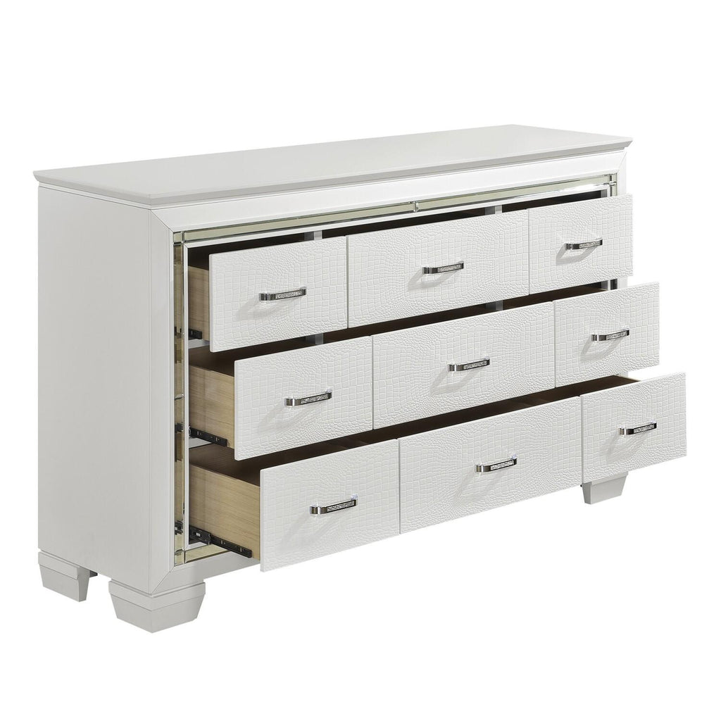 4pc Set (QB NS DR MR) Available in Full, King and Cal King sizes. - Homelegance model 1916WDASH1STAR4