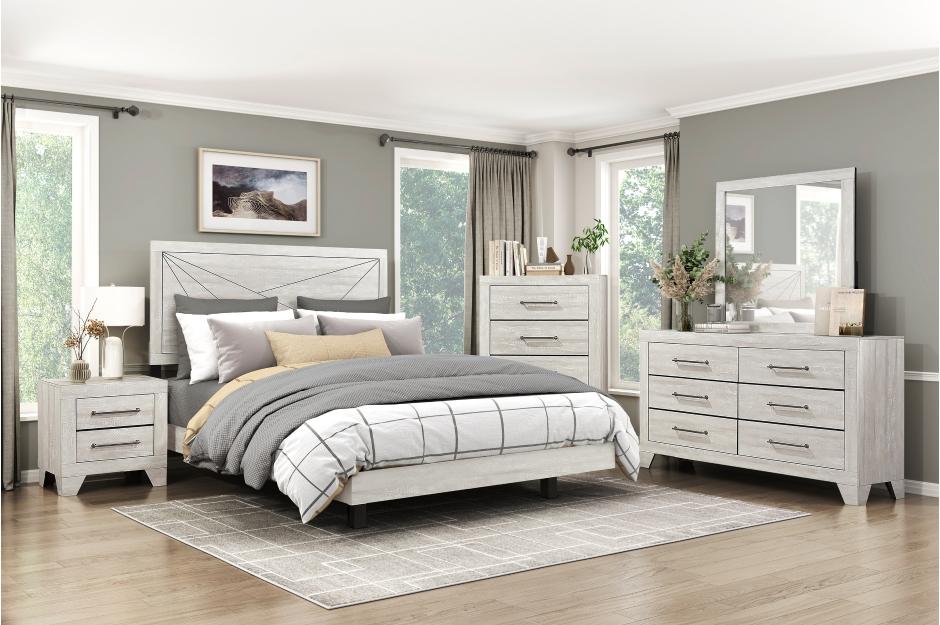 4pc Set (QB NS DR MR) - Homelegance model 2331DASH1STAR4