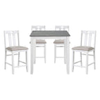 5-Piece Pack Counter Height Set - Homelegance model 5744WHDASH36