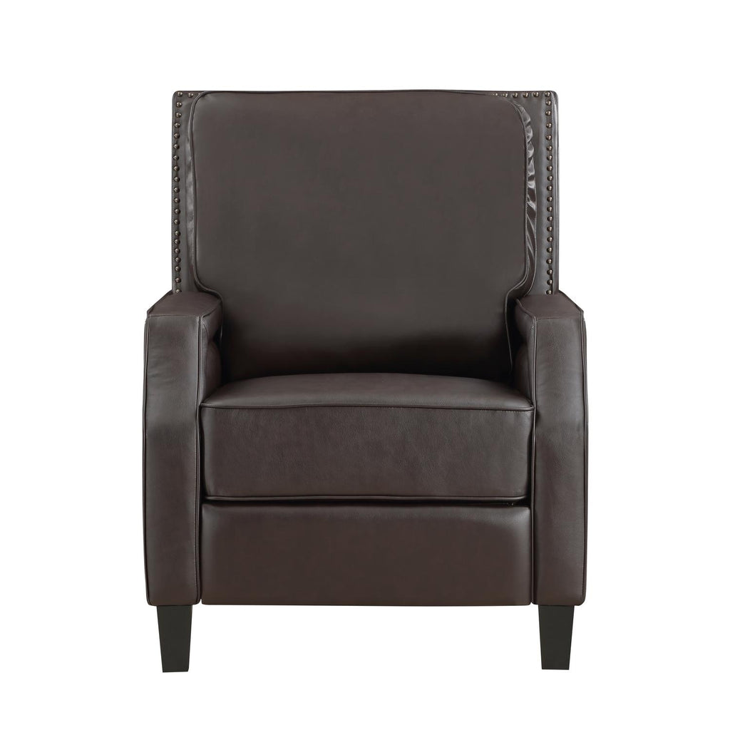 Push Back Reclining Chair - Homelegance model 8504DBRDASH1