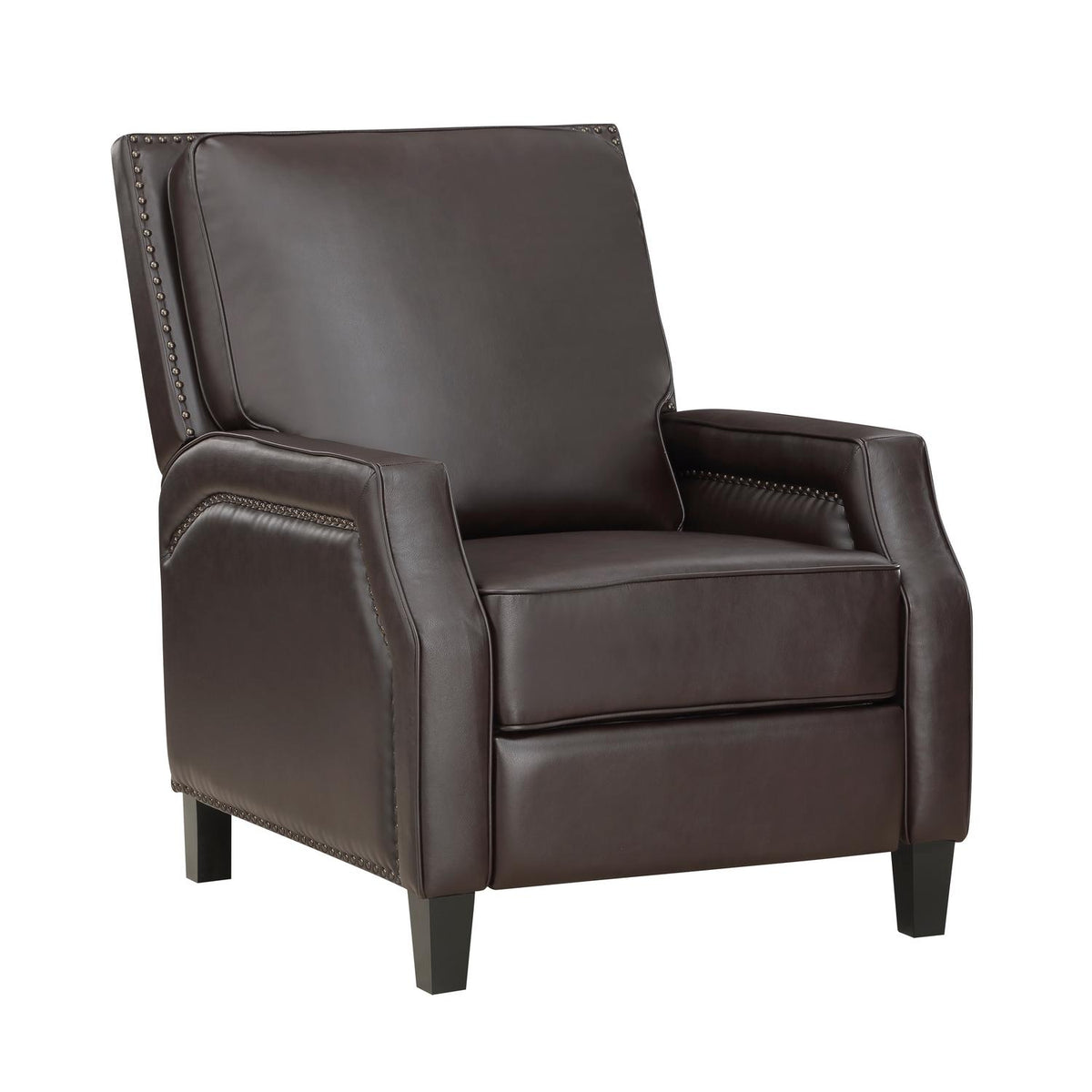 Push Back Reclining Chair - Homelegance model 8504DBRDASH1