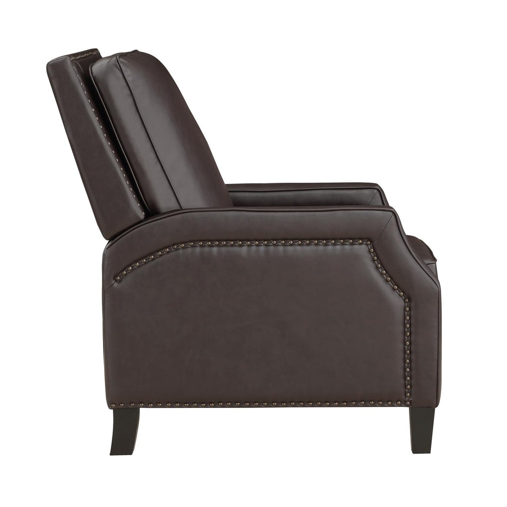 Push Back Reclining Chair - Homelegance model 8504DBRDASH1