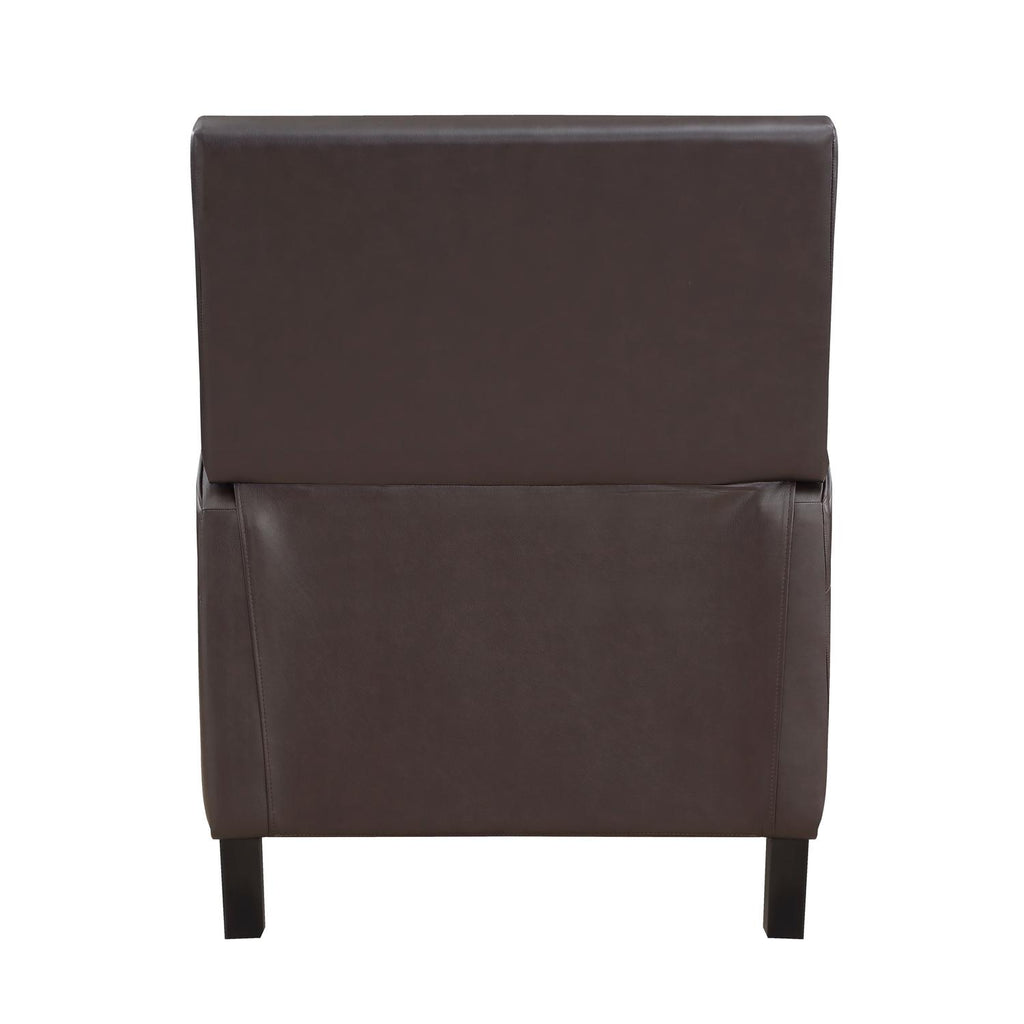 Push Back Reclining Chair - Homelegance model 8504DBRDASH1