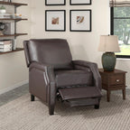 Push Back Reclining Chair - Homelegance model 8504DBRDASH1