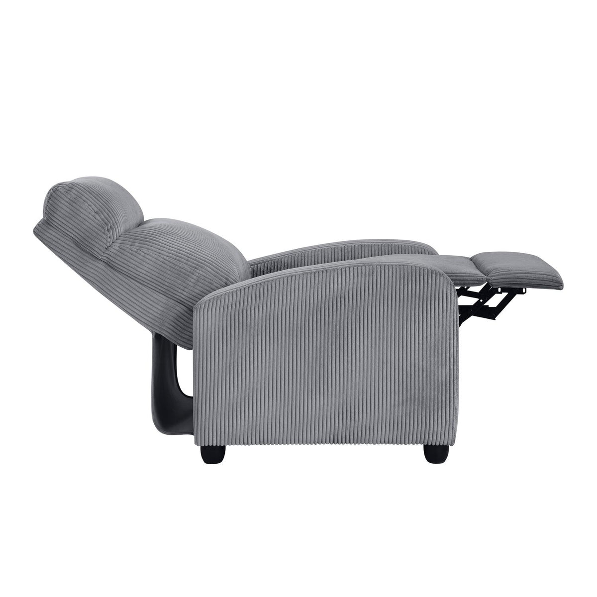 Push Back Reclining Chair - Homelegance model 9588DGYDASH1PB