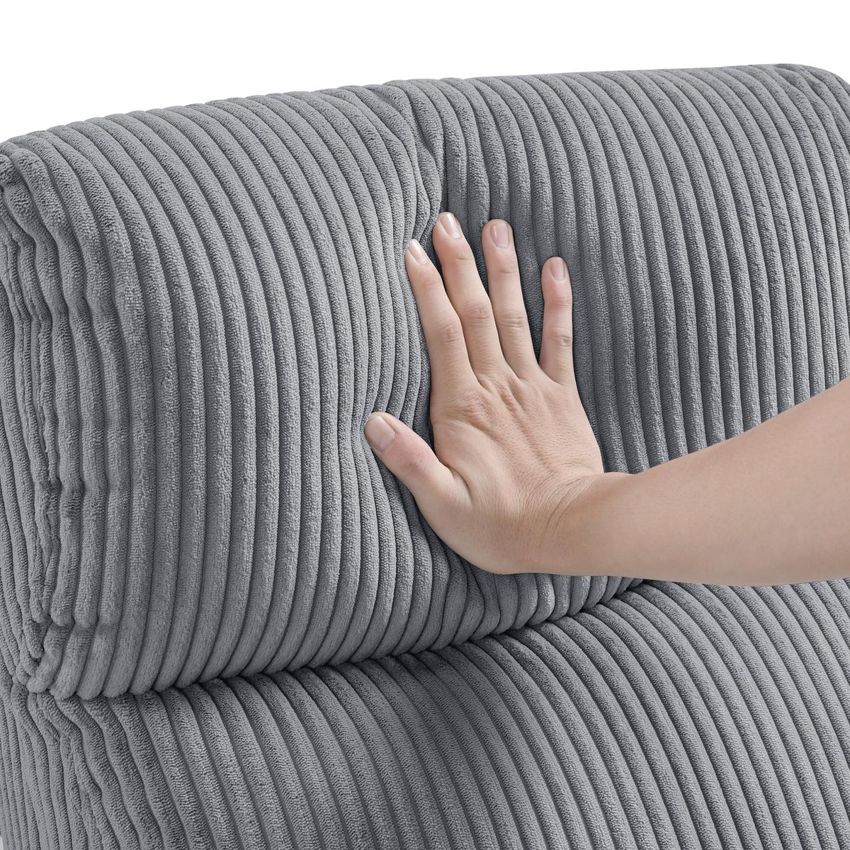 Push Back Reclining Chair - Homelegance model 9588DGYDASH1PB