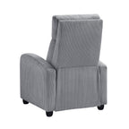 Push Back Reclining Chair - Homelegance model 9588DGYDASH1PB
