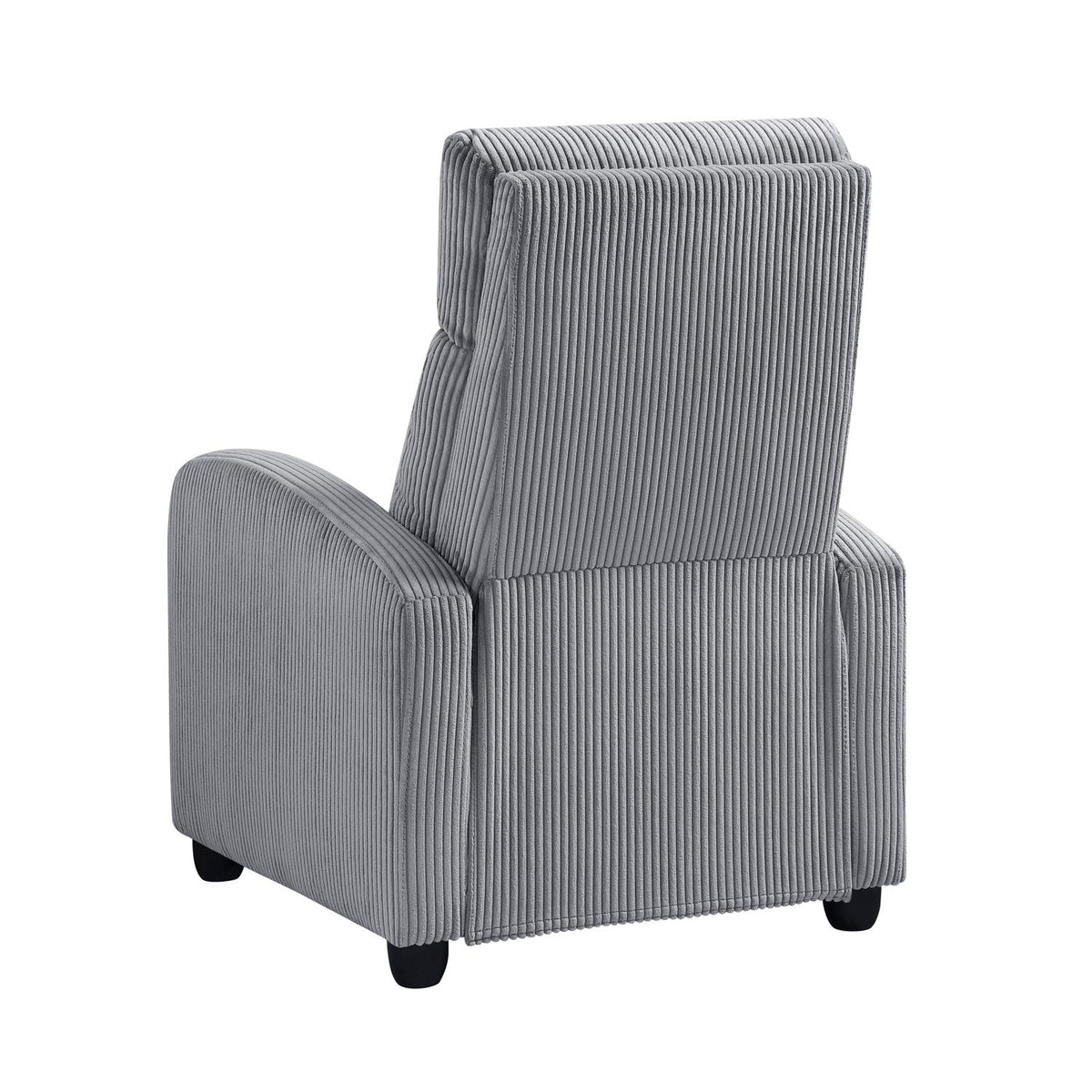 Push Back Reclining Chair - Homelegance model 9588DGYDASH1PB